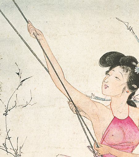 牟定县-胡也佛的仕女画和最知名的金瓶梅秘戏图